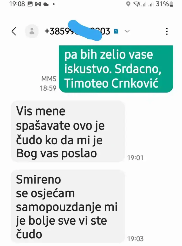 Rapid mental reset by Timoteo Crnković for emotional healing.